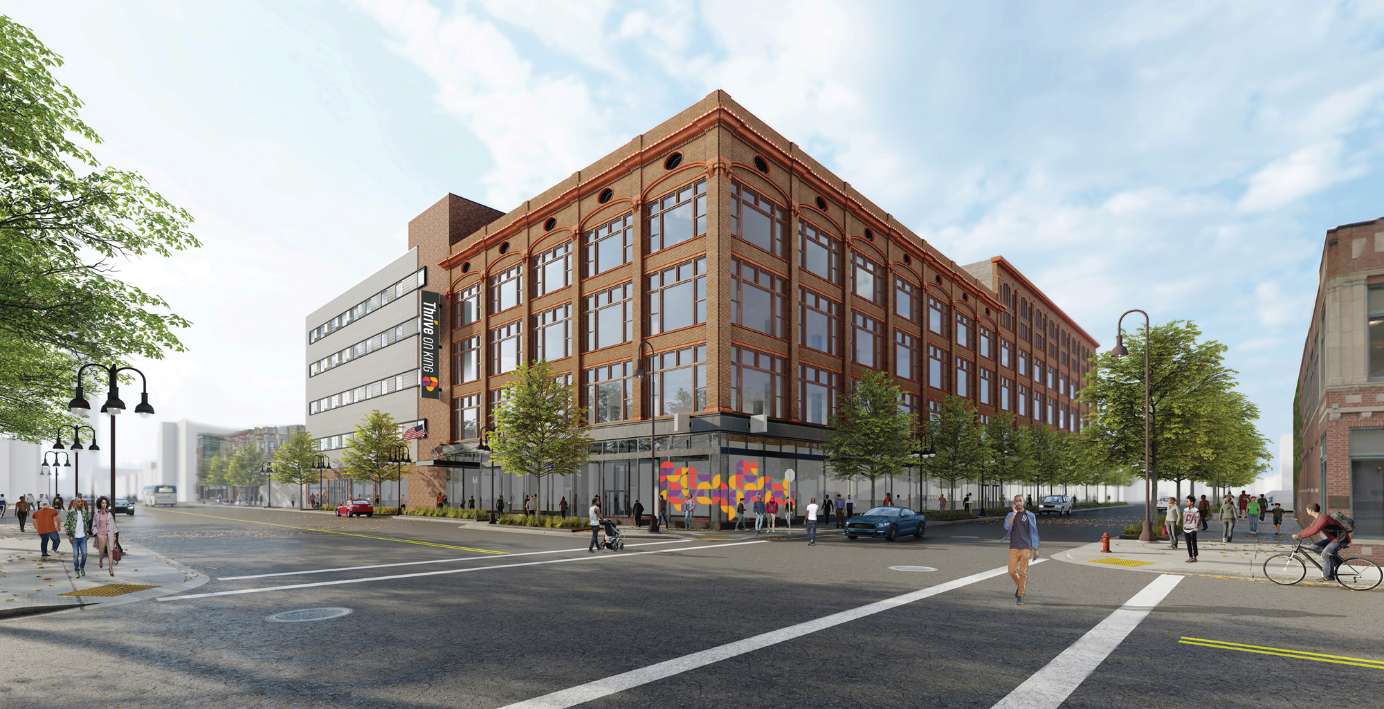 ThriveOn King building rendering