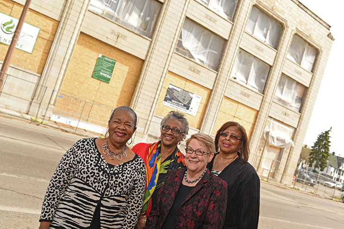 Pictured (left to right) Jeanette Mitchell, Margaret Henningsen, Marsha Huff, Deloris Sims
